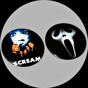 Scream Movie Magnet Set Horror Decor